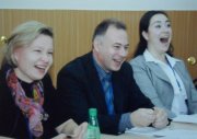 Члены Всероссийского конкурса педагогов школ прошлого года были в восторге от творческих находок лучшего учителя Тувы 2010 года Евгения Пляскина