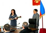 Ольга Хомушку награждена почетным званием "Заслуженный деятель науки Республики Тыва"