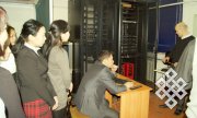 В Тувинском госуниверситете демонстрировали суперкомпьютерный центр