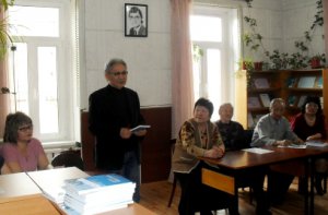 В Национальной библиотеке Тувы прошел литературный салон по творчеству Михаила Дуюнгара