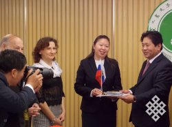 Визит делегации Тувинского госуниверситета в Китай
